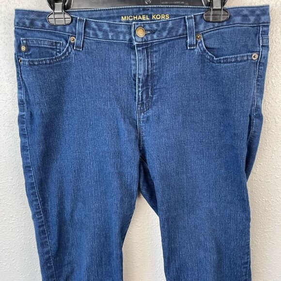 Michael Kors Denim Shorts/Cropped Pants Size 10 EUC - Picture 2 of 4